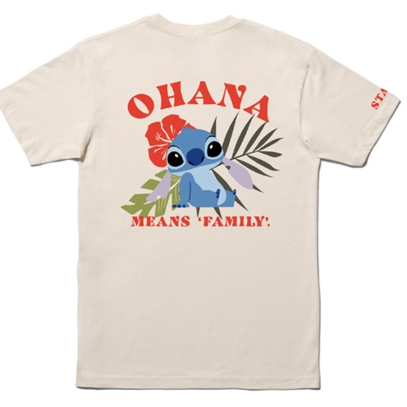 NWT - Men’s Limited Edition DISNEY X STANCE LILO AND STITCH T-SHIRT - Picture 1 of 8